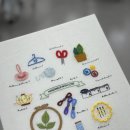 손끝에서 피어나는 프랑스 자수 이미지