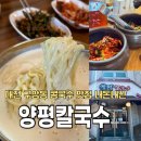 591 | [대전]구암동 콩국수 맛집 내돈내산후기/양평칼국수 구암점