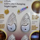 취침등 4개입/4PK LED COLOR CHANGING LIGHT LIGHTS/라이트 4세트/LED 취침등/ 526338/코스트코 /오명품아울렛 이미지