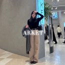 ARKET | 아르켓 데님팬츠 코랄 와이드진 후기