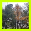 태양아파트 | 어두운 아파트출입구 태양광가로등 설치