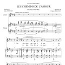 Les Chemins De L'amour in DM (Francis Poulenc) / 사랑의 길 이미지