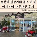 웁스(OOPS) | 송현아 신상카페 oops a daisy 웁스 어 데이지 카페...프리미엄아울렛 송도점 메뉴 가격 내돈내산 솔직후기