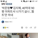 박준형 김지혜, 40억대 90평 아파트서 나가기 싫나…&#39;홈트&#39;만 하네 이미지