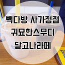 빽다방사가정역점 | 빽다방 사가정역점 귀묘한스무디, 달고나라떼