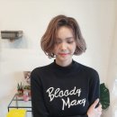 단발머리 이미지