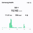 이슬비를맞으며만보걷기남예천농협용궁지점에서예천사랑상품권구입후휴테크안마기수리기사점검최선생이샤인머스캣선물15,162보11.61km 이미지