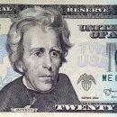 20달러 지폐의 두 얼굴 앤드루 잭슨과 해리엇 터브먼 이미지