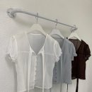 레브 리본 타이 블라우스 BL 이미지