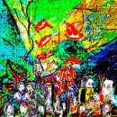 現代ポップアートの抽象画家 現代アート アーティスト美術評論 [15] 現代美術評論家として概念抽象画家 Louis チェ·チョルジュの現代概念抽象美 이미지