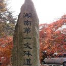 예향천리마실길 3코스 문수산단풍길 | &#34;문수사&#34; 단풍나무 숲(천연기념물 지정).. 전북 고창군 고수면 은사리..