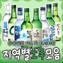 여행가면 꼭 마셔볼 지역별 대표 소주 모음집 이미지