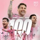 메시의 MLS 정규 시즌 상대별 공포 기록 이미지