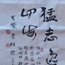 맹지일사해 猛志逸四海 : 세찬 뜻을 천하에 떨치다. 이미지