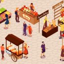 천지동 아랑조을거리 이미지