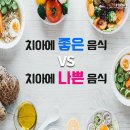 치아 건강에 좋은 음식 VS 나쁜 음식 이미지