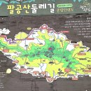 눈 덮힌 대구 군위 &#39;한밤마을의 성안숲(솔숲)&#39; 이미지