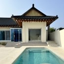 그랑재 | 경주 감성 한옥풀빌라 독채펜션 <그랑재> 자쿠지+온수풀장+야외바베큐 숙소 후기