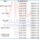 2019 VNL 여자배구경기 일정 이미지