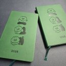 신나는 디자인여행 내꿈은 디자이너 NEW | 카카오프렌즈 춘식이 2026 캘린더 다이어리 세트 구매후기 엄마랑 커플 다이어리