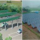 화산 태양광발전소 이미지