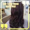 원미장 | 대전 도안동 미용실 송인원 미장 열펌으로 분위기 바꾼 후기