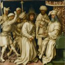 빌라도 앞의 그리스도 (1500) - 한스 홀바인 1세￼말씀과 성화 이미지