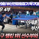 ＜부산 탁구 랭킹 1위 선수부와 붙으면? - 이재훈(선수부) VS. 김정우(4부) 제109회 부산연합회장기 탁구대회 선-4부 준결승전＞ 이미지