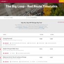 그랜드힐튼호텔맞은편 천변 | 시카고 빅버스 투어(Big bus Tour) - 예약 방법, 정류장, 탑승 후기