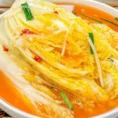 서리맞은 단호박 백김치 이미지