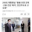 속보) 대통령실, 교육 포함 모든 복지 분야 민영화 결정 이미지