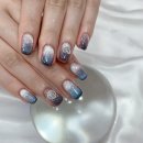 예쁠연네일 | 푸른계열 아트💅🏻