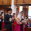 방림동 성당에서 세례받으심을 축하합니다 2016.04.10일 이미지