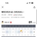 G 스크린골프 | 수원 옐그린스크린골프 후기 | G투어 89점