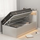 리프트짐 | 좁은 자취방 짐 정리 끝판왕 스스디 제니 리프트업 SE0 수납 침대 프레임 SS 내돈내산 후기