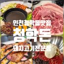 돈 | [인천/연수] 인천청학동맛집 송도유원지맛집 청학돈 방문 후기