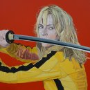 kill bill. acrylic on canvas. 117cm x 72cm. 2017 이미지