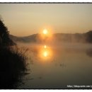 영주/안동으로의 가을답사 ⑧ - 안동 군자마을의 아침은 상쾌하고 마을을 휘감은 강에서는 찬란한 물안개가 핍니다 이미지
