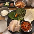 달인겉절이칼국수·보쌈 | [달인겉절이 칼국수] 페럼타워 점심 맛집에서 보쌈정식 라이트, 콩국수 후기 #내돈내산