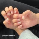 고촌네일샵 라누아_쇼룸&amp;네일 글리터그라데이션 후기