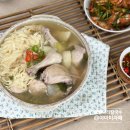 하림닭한마리 칼국수 | 하림 닭한마리칼국수 만들기 국물요리 간편 닭한마리 밀키트 레시피