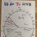 사랑반 이소윤/신나는반 이윤서 tv 시간표 이미지