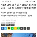 50년 역사 대구 중구 타올거리 존폐기로…6개 동 주상복합 들어설 예정 이미지