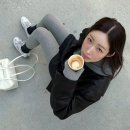 코디앤 | 양말장인 차정원의 회색 스타킹 코디 비법 + 하로앤슈슈 차콜컬러 후기