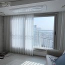 GS25(마산석전점) | 데코인홈 마산 석전 메트로시티 25평 A, 집이 밝아보이는 커튼 인테리어 (시공후기)