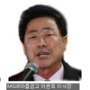 MG (상산)새마을금고 이사장 보궐선거 이윤희 후보 당선 이미지