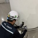 제2교통센터 2L 동측 무빙워크 앞 기둥콘센트 보수작업 이미지