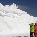 대관령 눈꽃 축제장의 "용" 조각.... 이미지