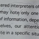 We, self-centered interpreters of all incoming information, may note ~~ 이미지