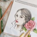 [금정구평생학습관] 색연필로 그리는 인물화 | [소소하게 집에서 할 수 있는 취미] 컬러링북으로 색연필화 그림그리기